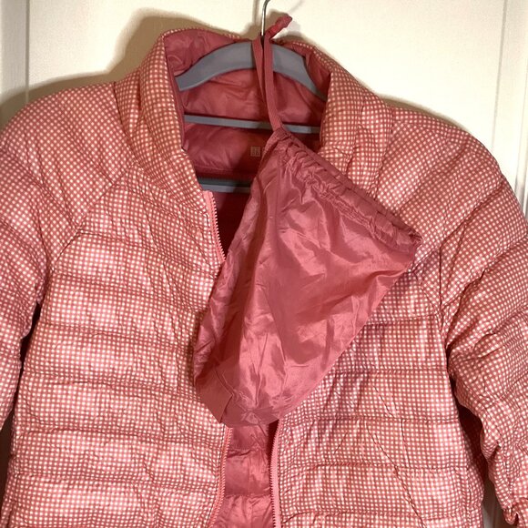 Uniqlo Girls Women's Packable Puffer Down Feather Jacket Fold-Away Featherweight - Picture 7 of 11